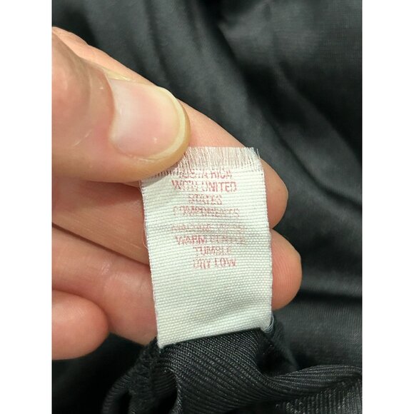 Vintage Blush Black Half Slip Elastic Waist Lace Hem SZ Small - Picture 6 of 9